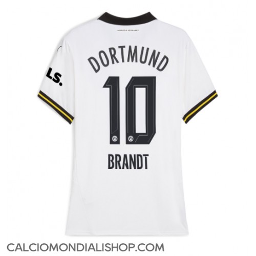 Maglie da calcio Borussia Dortmund Julian Brandt #10 Terza Maglia Femminile 2024-25 Manica Corta